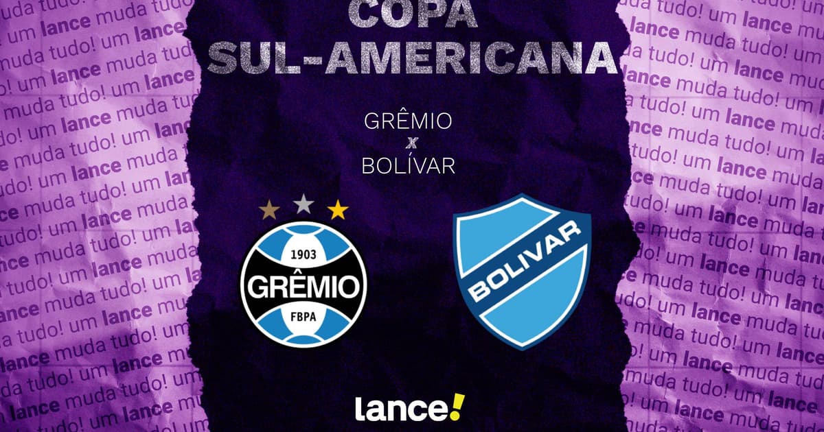 Grêmio x Bolívar: onde assistir ao jogo da Copa Sul-Americana