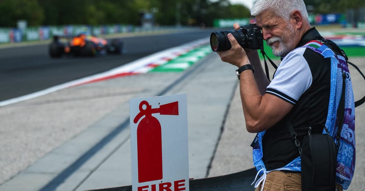 Presidente da Tchéquia é fotógrafo da Fórmula 1 nas horas vagas