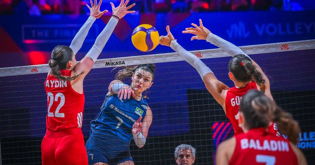 Final da VNL Feminina registra a maior audiência do Sportv2 em 2026