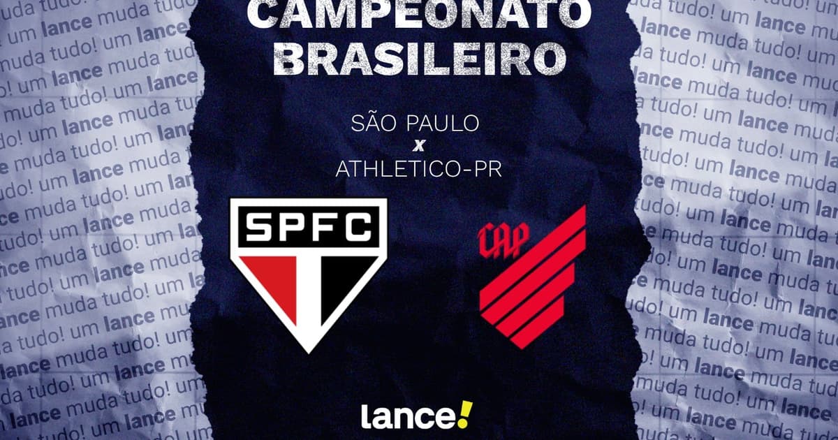 São Paulo x Athletico-PR: onde assistir, horário e escalações do jogo do Brasileirão