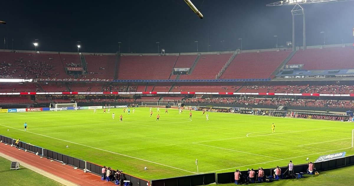 São Paulo inicia troca do gramado do Morumbis após shows