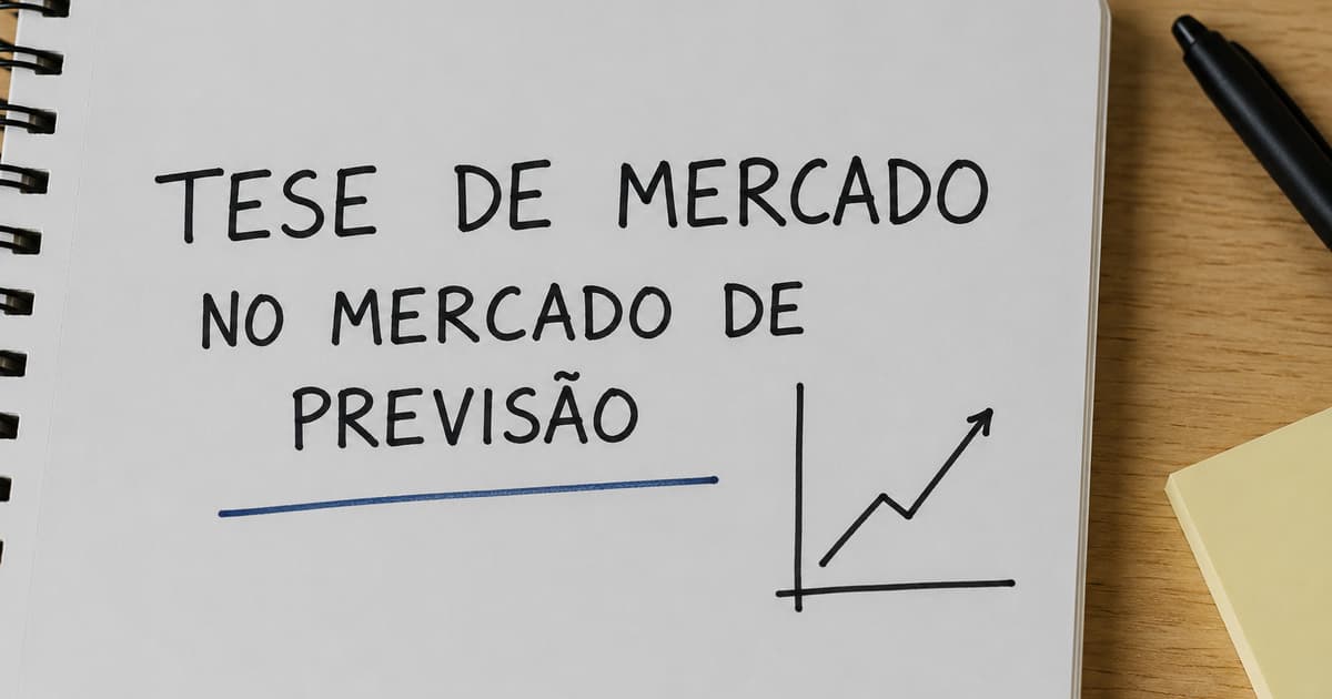 Tese de mercado no mercado de previsão: o que é e como montar