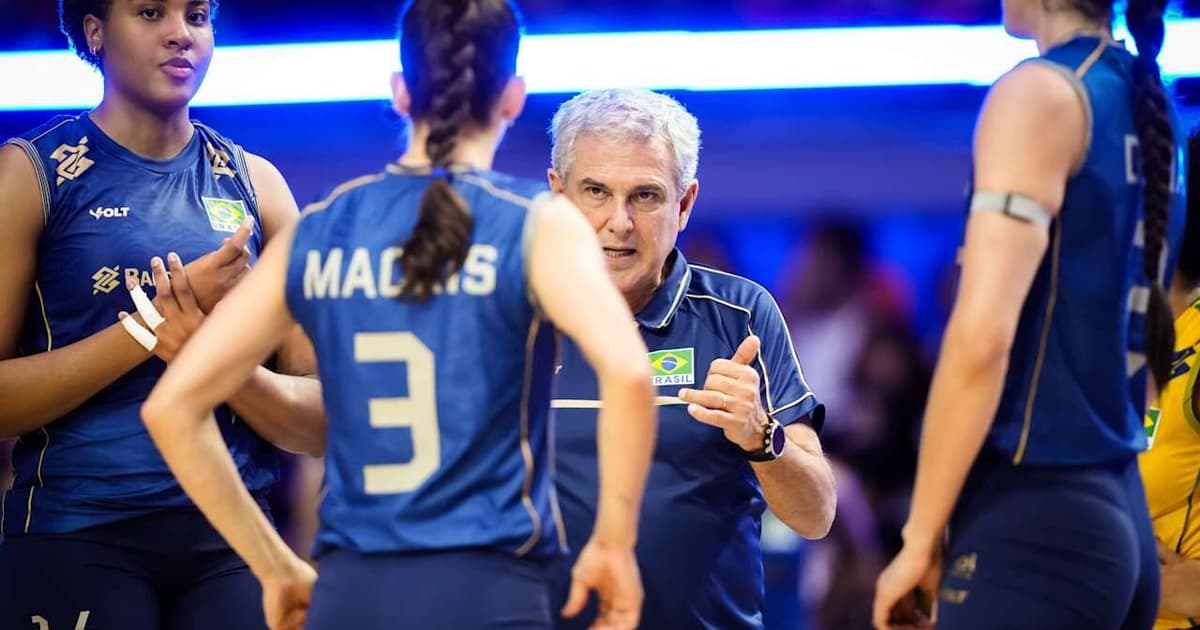 Brasil coleciona erros no fim e perde para os Estados Unidos na VNL