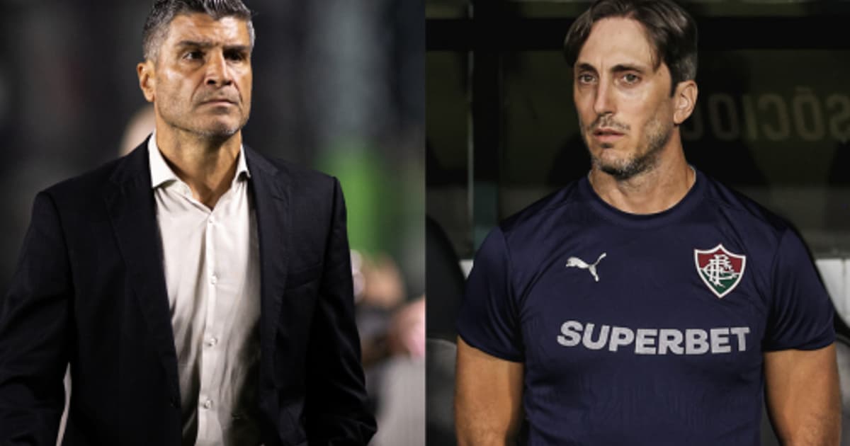 Caminhos distintos: Vasco teve três técnicos, enquanto Fluminense mantém Zubeldía