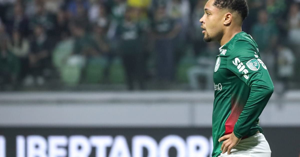 Vitor Roque busca recuperar ritmo e encerrar longo jejum de gols no Palmeiras