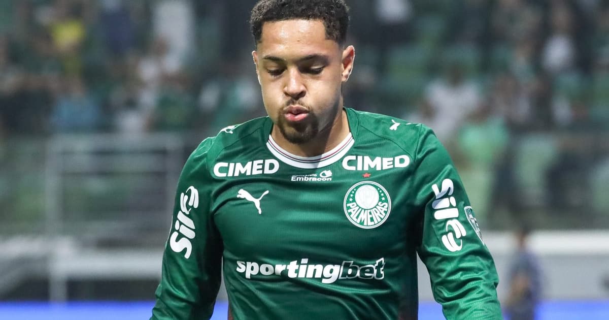 Cobrado por Abel, Vitor Roque tenta recuperar ritmo e vê números no Palmeiras despencarem