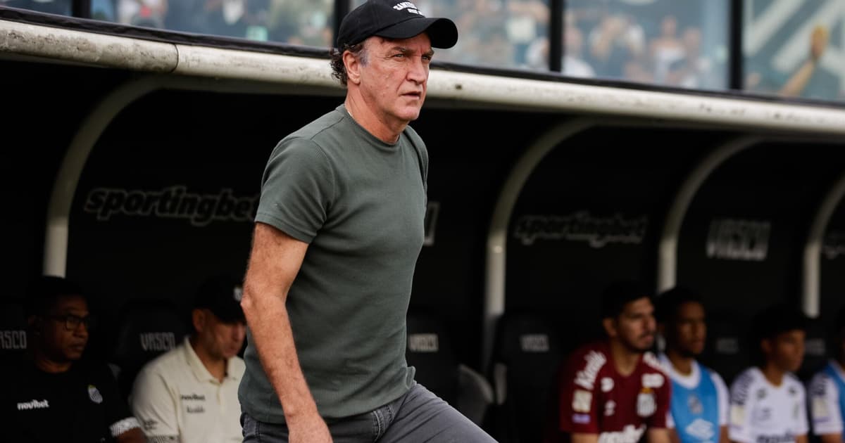 Cuca celebra vitória do Santos diante do Vasco: 'Espetáculo'
