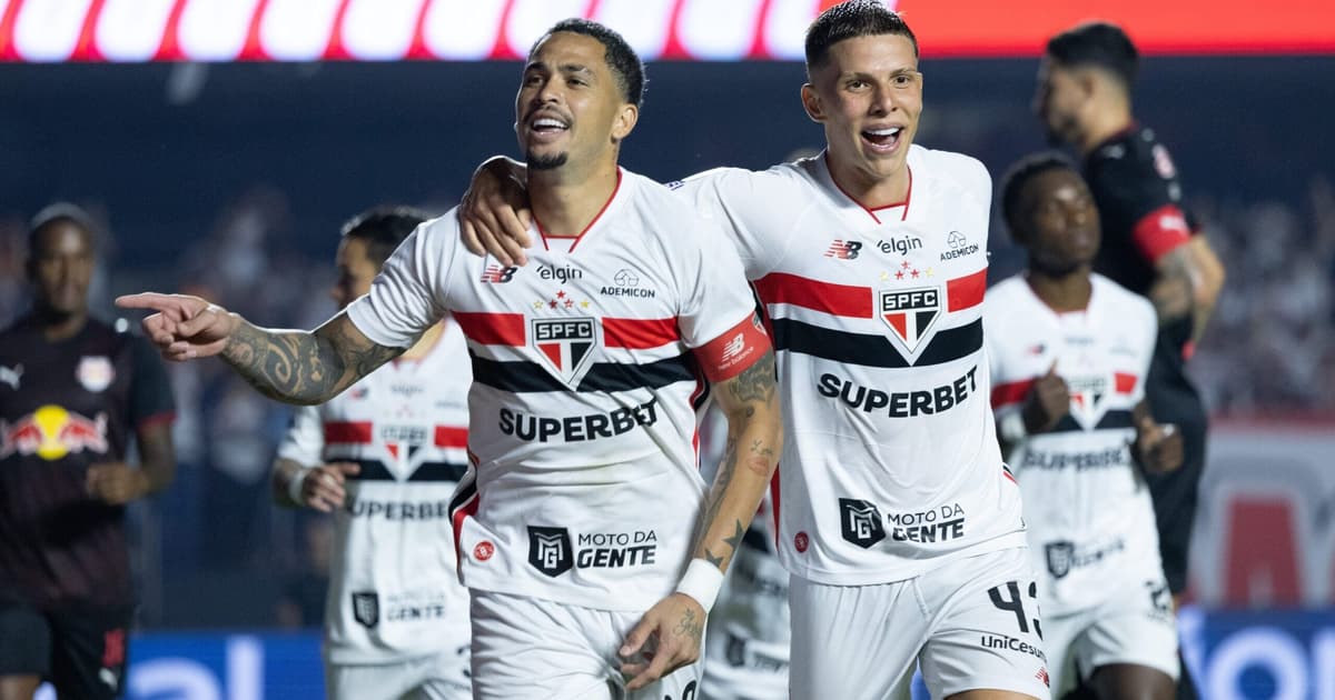 São Paulo bate o RB Bragantino e volta a vencer no Brasileirão após quatro meses