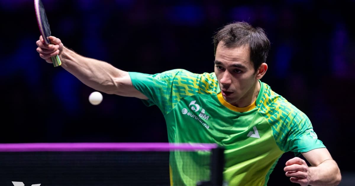 Hugo Calderano estreia no Smash da Europa; veja adversário e chave