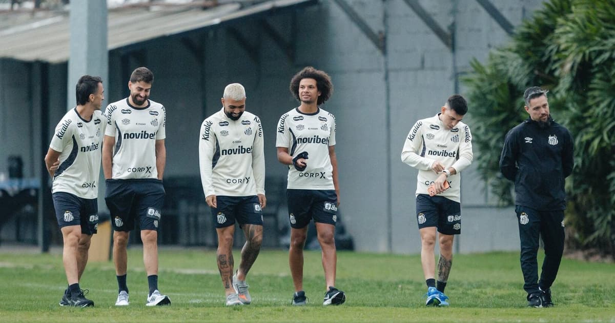 Santos se reapresenta visando duelo decisivo contra o Vasco pelo Brasileirão