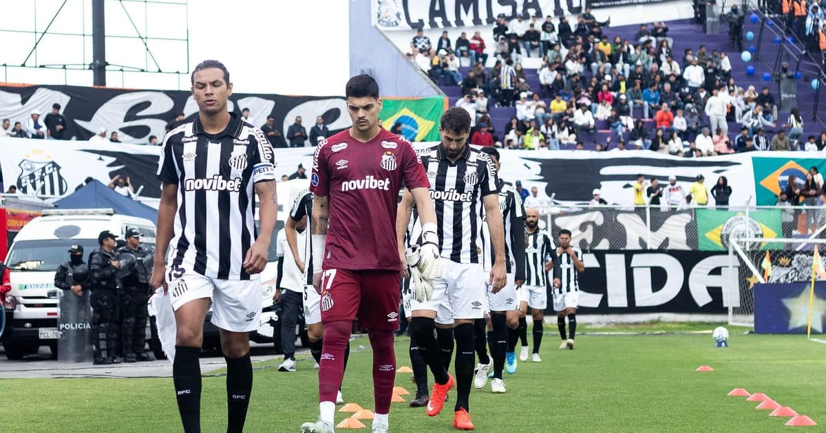 Improvisada por Cuca, nova dupla de zaga do Santos ganha confiança e vira solução