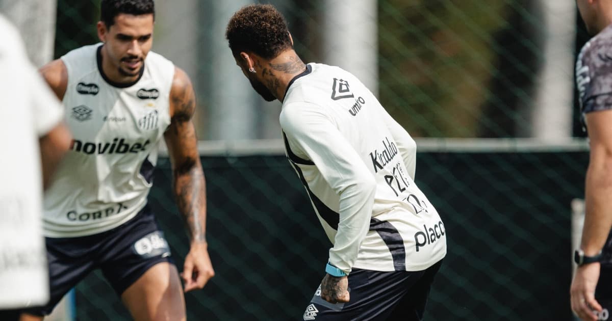 Com Neymar, Santos divulga lista de relacionados para encarar o Corinthians