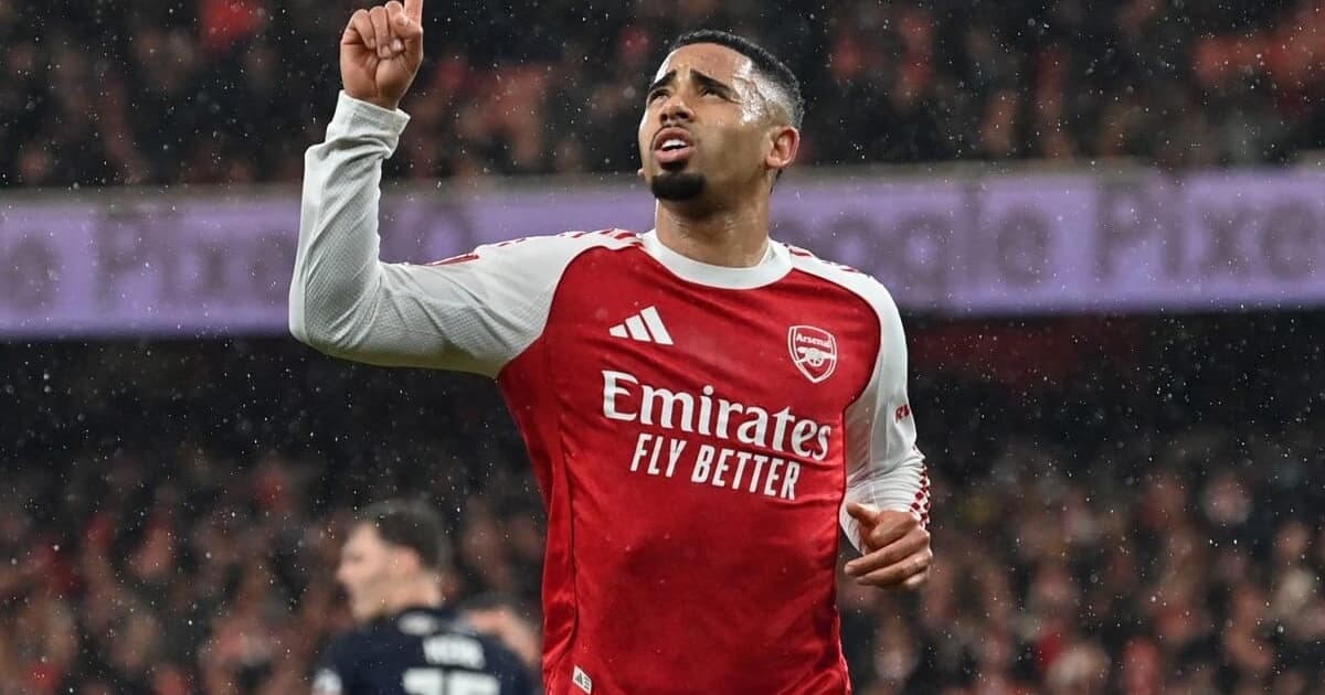 Gabriel Jesus marca em amistoso do Arsenal contra o Girona