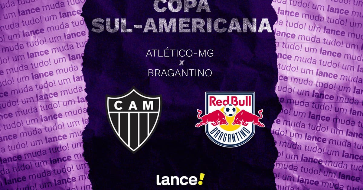 Atlético-MG x Bragantino: onde assistir, horário e escalações pela Sul-Americana