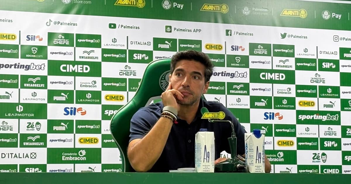 Abel defende futebol do Palmeiras e pede união: 'Belíssimo jogo'