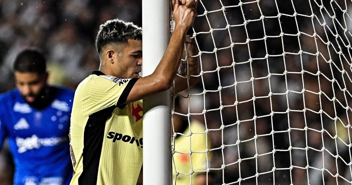 Gol perdido em Vasco x Cruzeiro gera revolta: 'Muito mal'