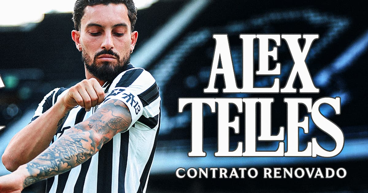 Botafogo anuncia renovação com Alex Telles; veja vídeo