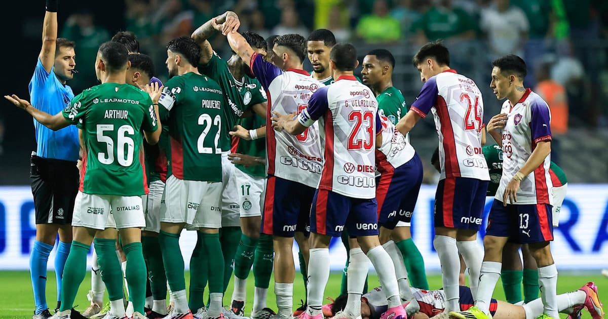 Resultado do duelo entre Palmeiras e Cerro Porteño é repercutido na Espanha: 'Punição'