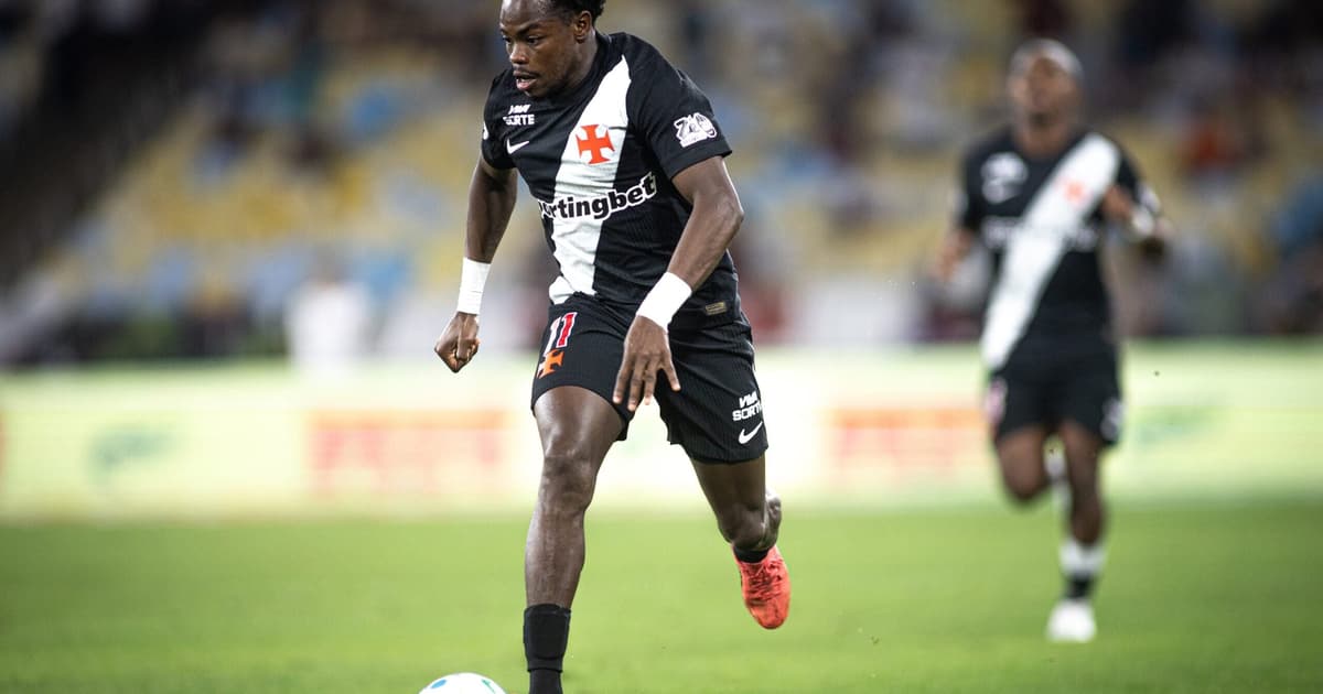 Jogador do Vasco é vetado minutos antes da partida contra o Bahia