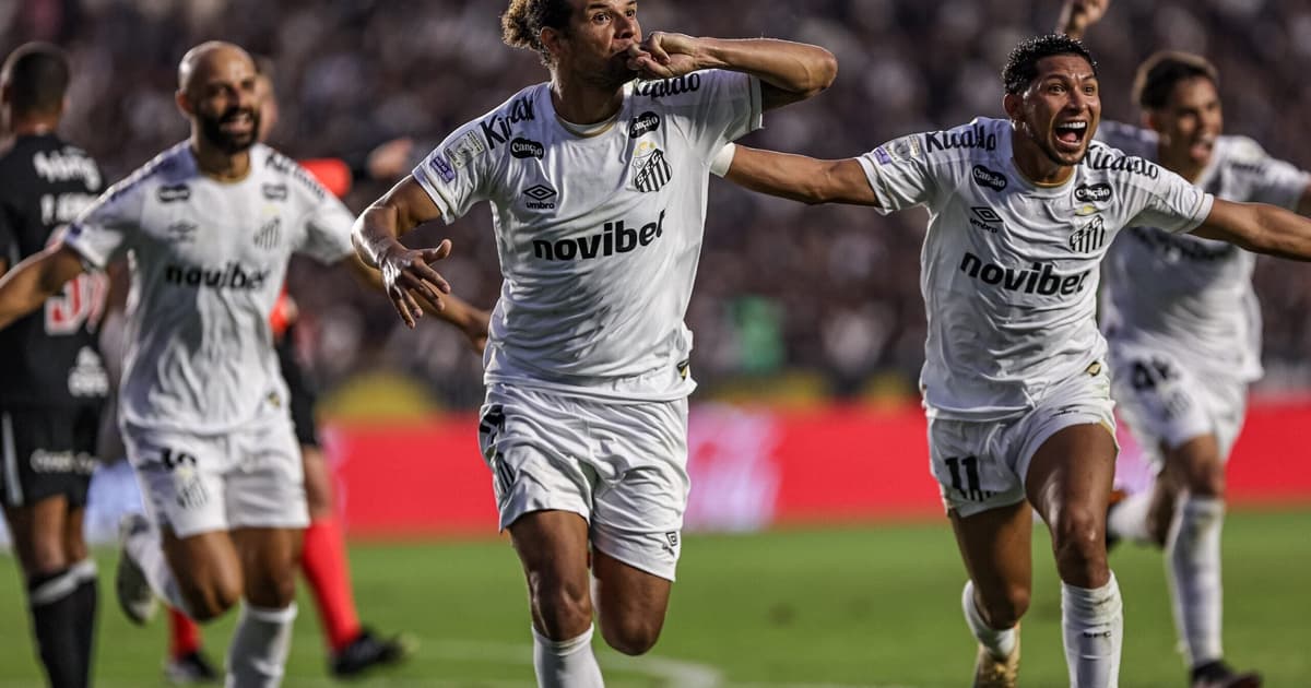 Santos provoca jogador do Vasco após polêmica; confira