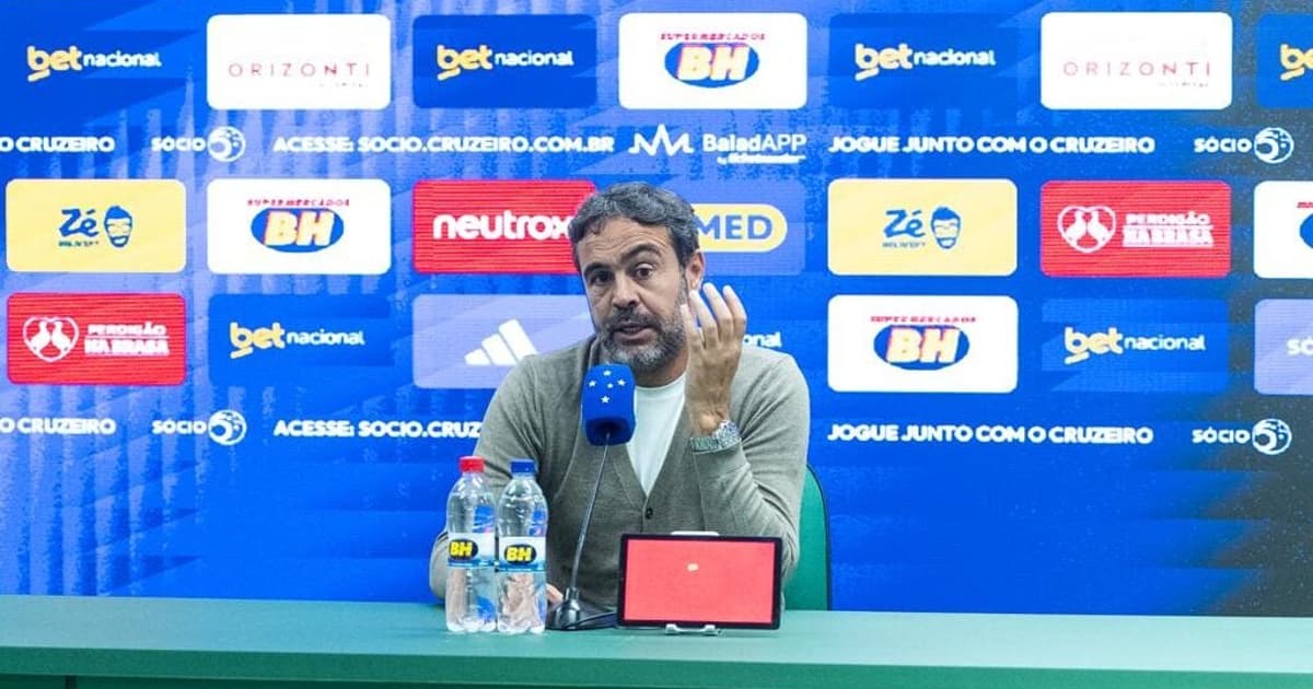 Artur Jorge avalia parte física do elenco do Cruzeiro