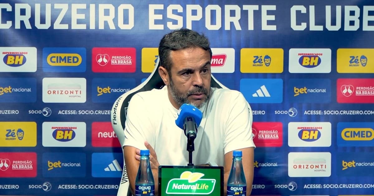 Artur Jorge projeta jogo de 'tudo ou nada' do Cruzeiro contra o Atlético-MG