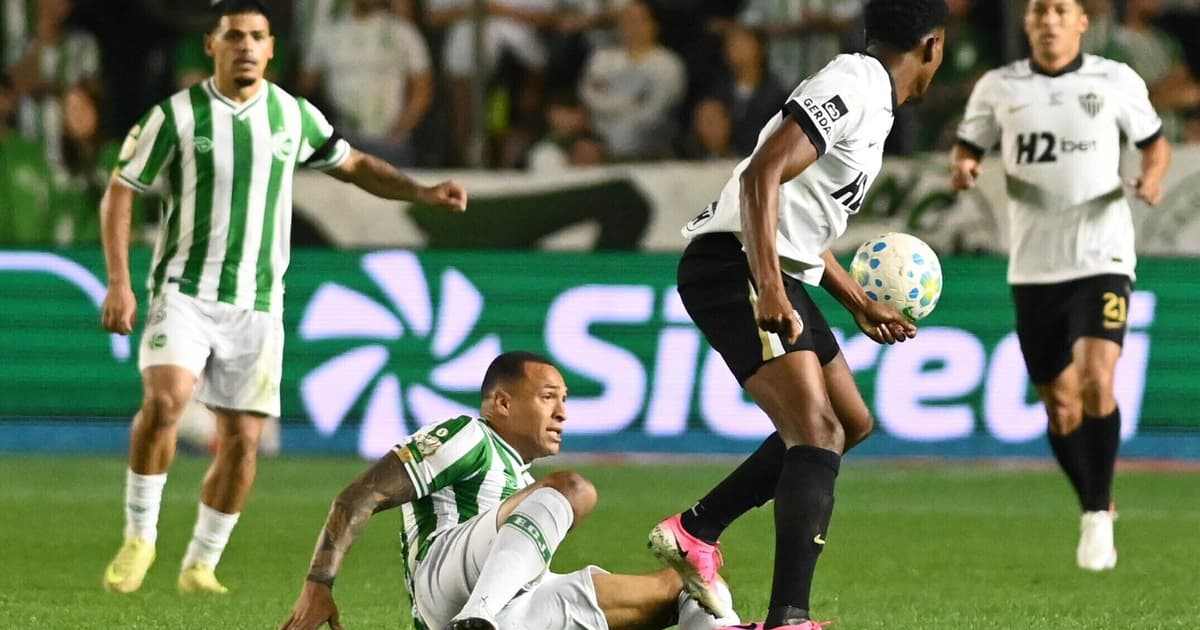 Gol perdido em Juventude x Atlético-MG causa revolta: 'Vergonha'