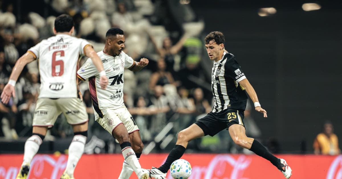 Veja gol em Atlético-MG x Vitória: Thiago Borbas abre o placar