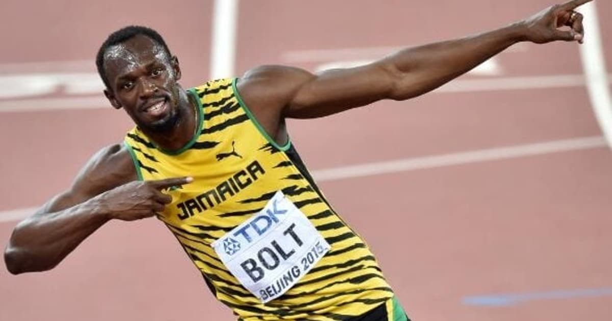 Usain Bolt se junta a time de ex-estrelas da Premier League