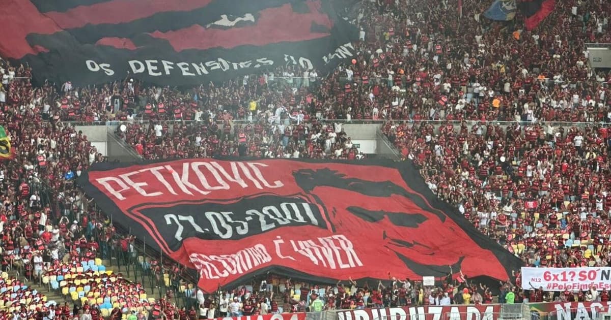 Flamengo segue com ampla vantagem sobre o Corinthians no ranking de torcidas