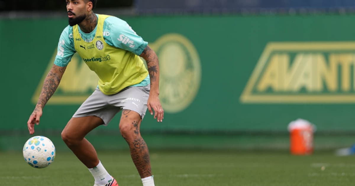 Trio é integrado e participa de parte do treino do Palmeiras na reapresentação