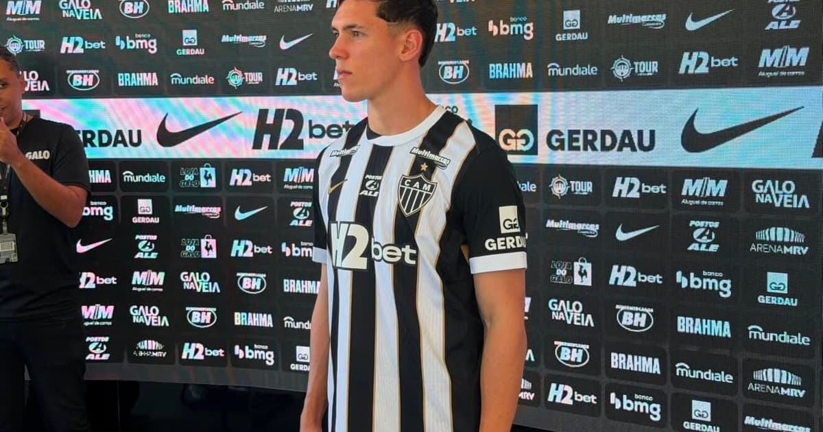 Thiago Borbas é apresentado no Atlético e explica suas principais características