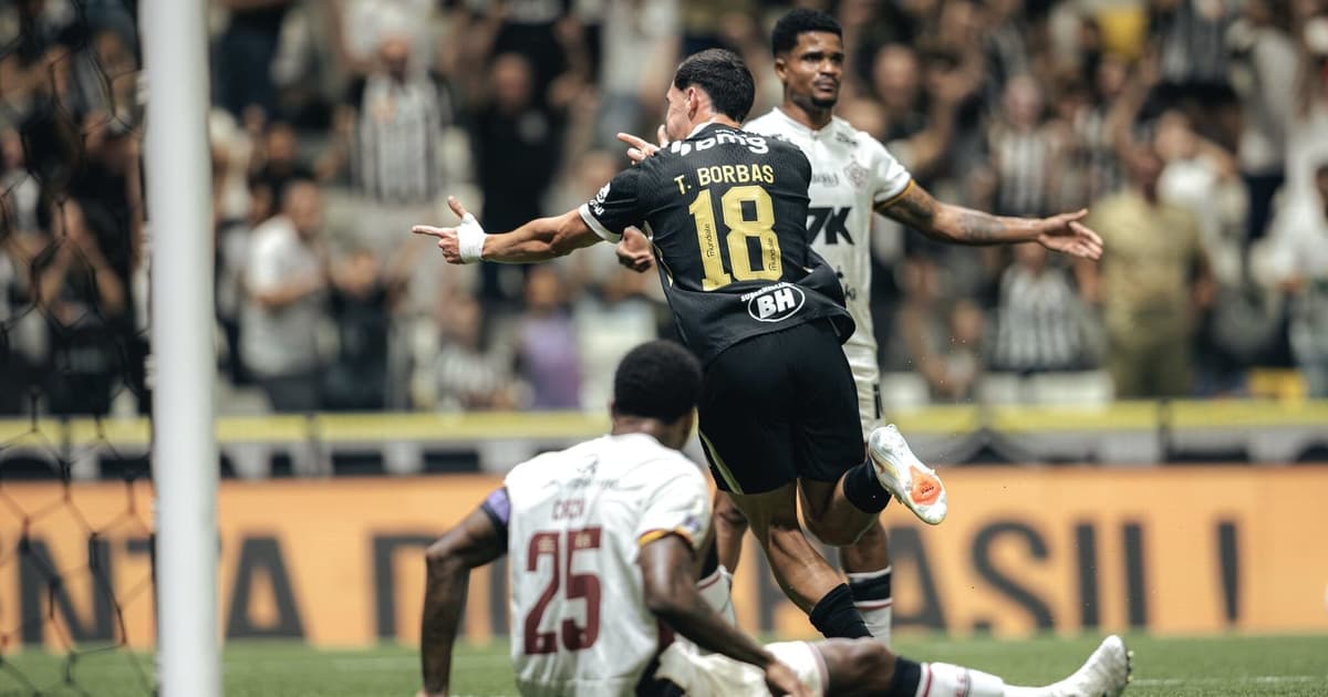 Borbas chama atenção em Atlético-MG x Vitória: 'Ele sabe'