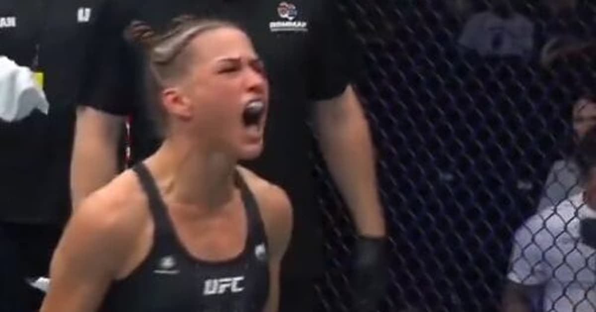 Brasileira finaliza rival no primeiro round no UFC Belgrado