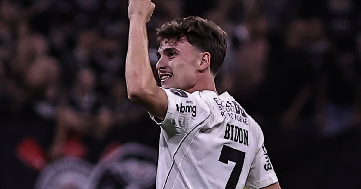 'Gol mais importante da minha carreira', diz Bidon após classificação com o Corinthians