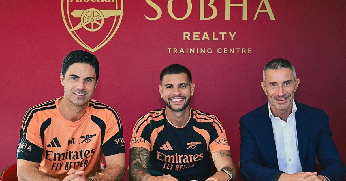 Bruno Guimarães é anunciado como novo reforço do Arsenal