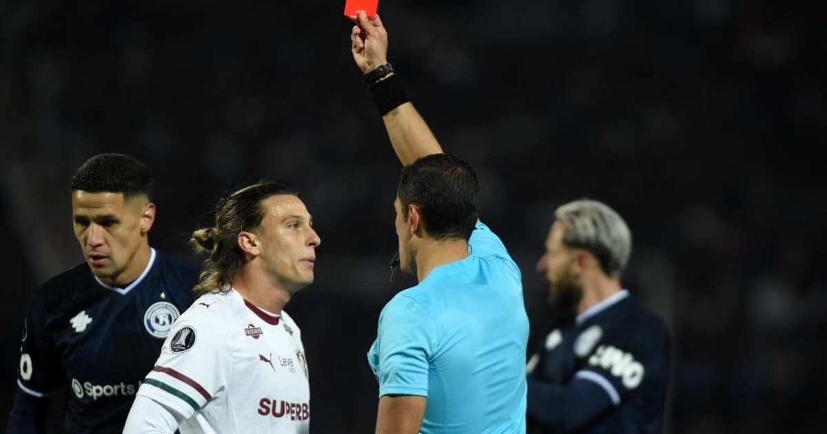 Fluminense: Canobbio se pronuncia após expulsão na Libertadores