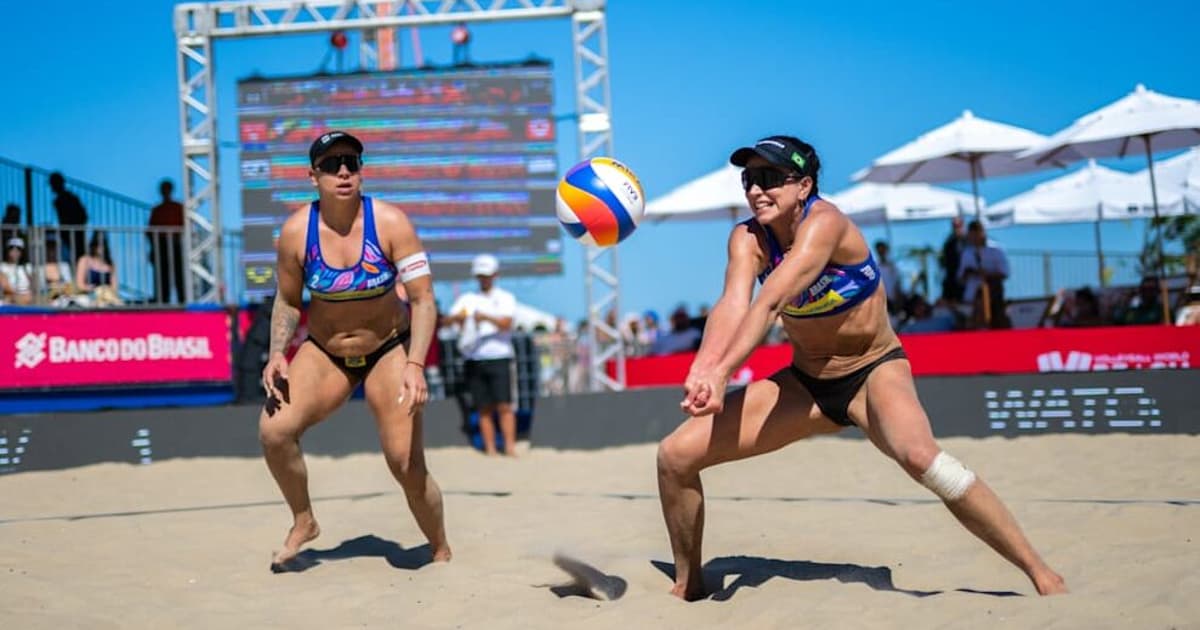 AO VIVO: Carol e Rebecca buscam o bicampeonato em Copacabana