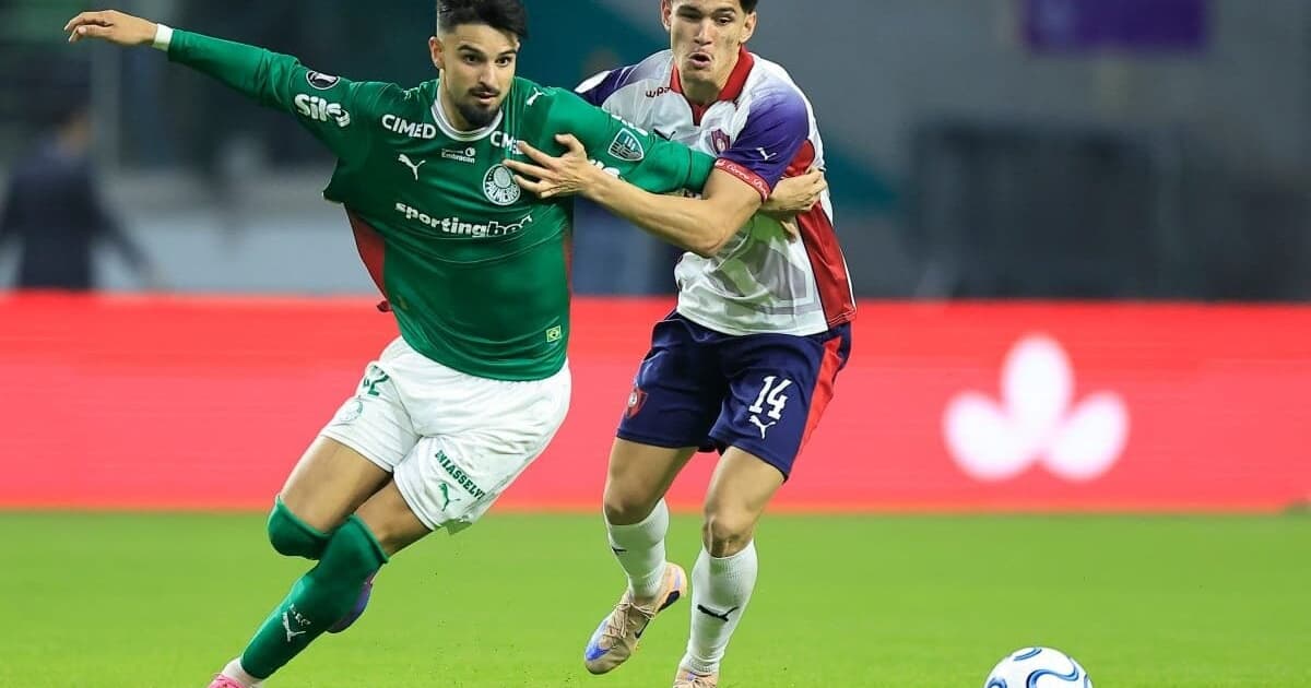 Inteligência artificial aponta resultado de Cerro Porteño x Palmeiras