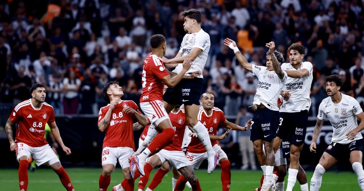 Veja o gol de Corinthians x Internacional: Gustavo Henrique marca
