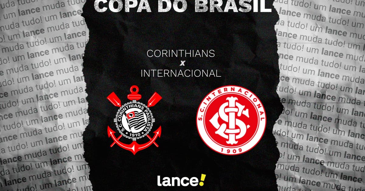 Corinthians x Internacional: onde assistir e prováveis escalações do jogo pela Copa do Brasil