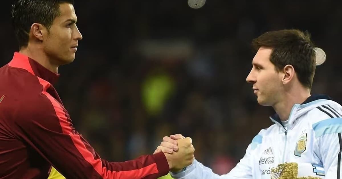 Cristiano Ronaldo deixa mensagem a Messi em post sobre o pai