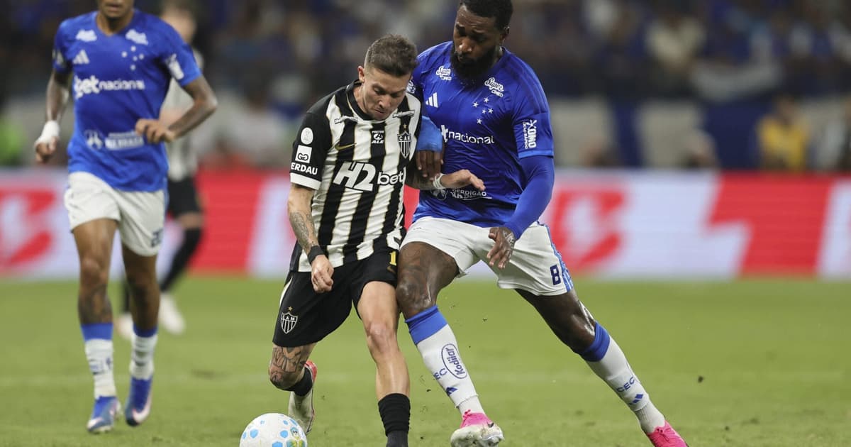 Veja o gol de Cruzeiro x Atlético-MG: Arroyo abre o placar com golaço