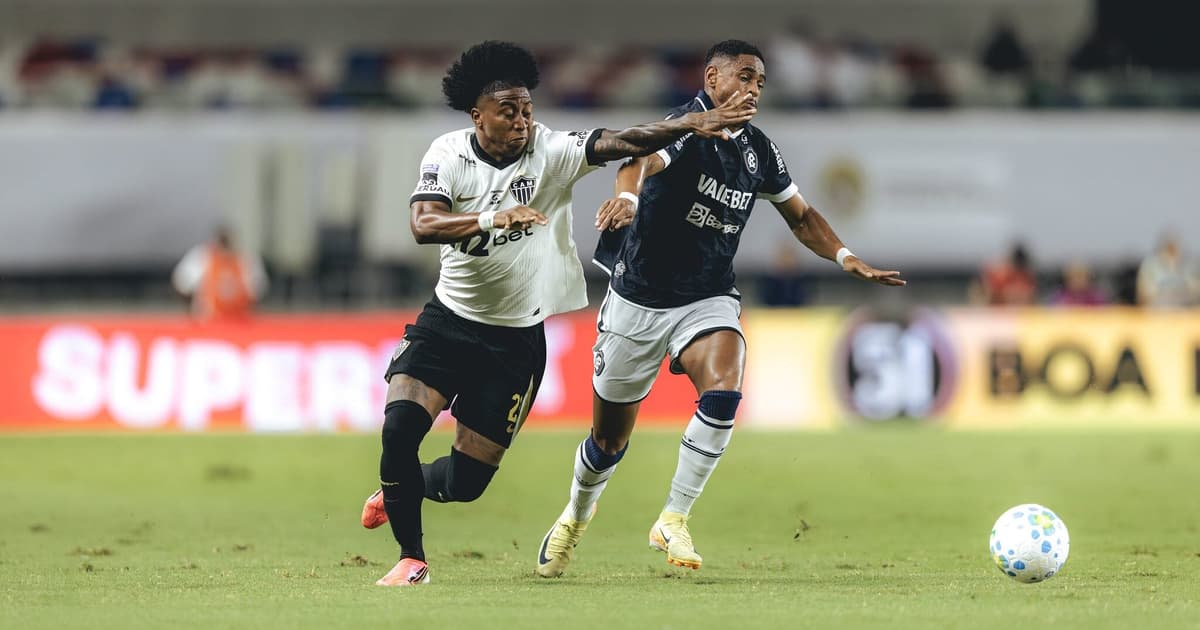 Em jogo movimentado, Remo e Atlético-MG empatam pelo Brasileirão