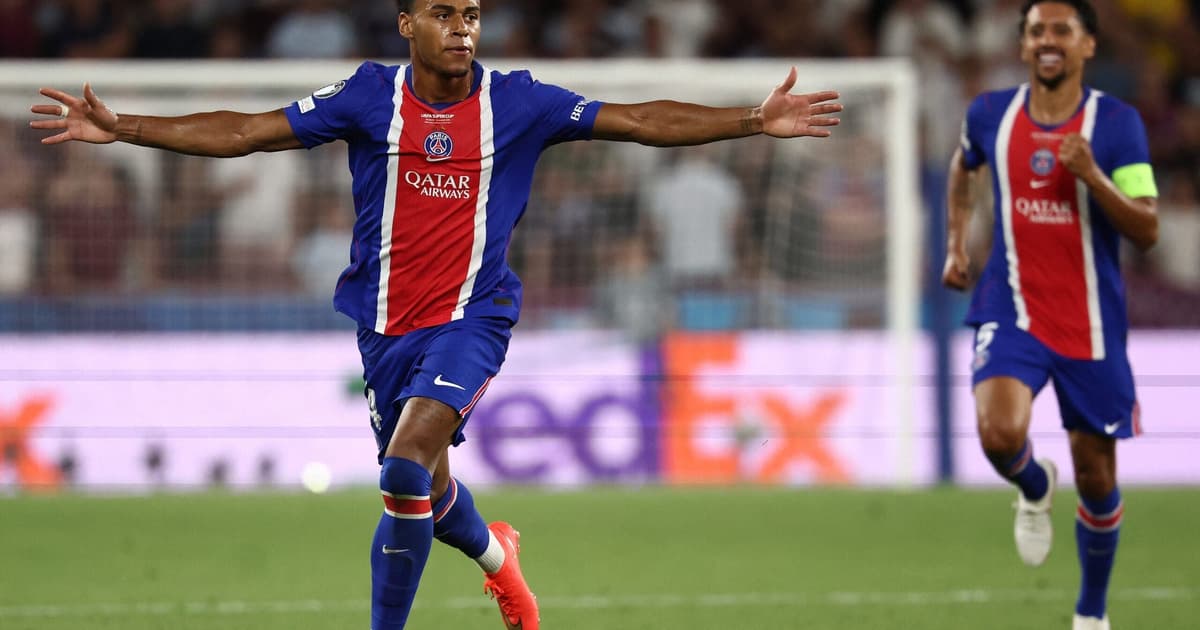 PSG confirma favoritismo diante do Aston Villa e é bicampeão da Supercopa da Uefa
