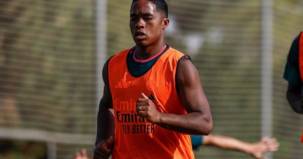 Endrick fica fora dos relacionados do Real Madrid para a estreia em La Liga