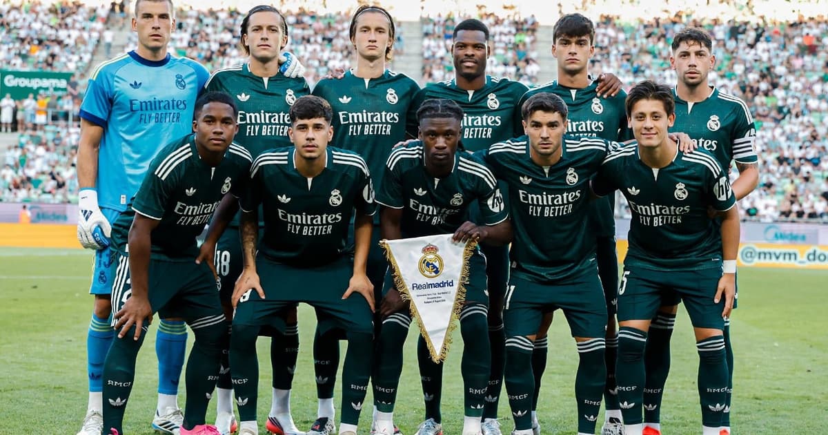 Com Endrick de 9, Real Madrid divulga numeração do elenco para a nova temporada
