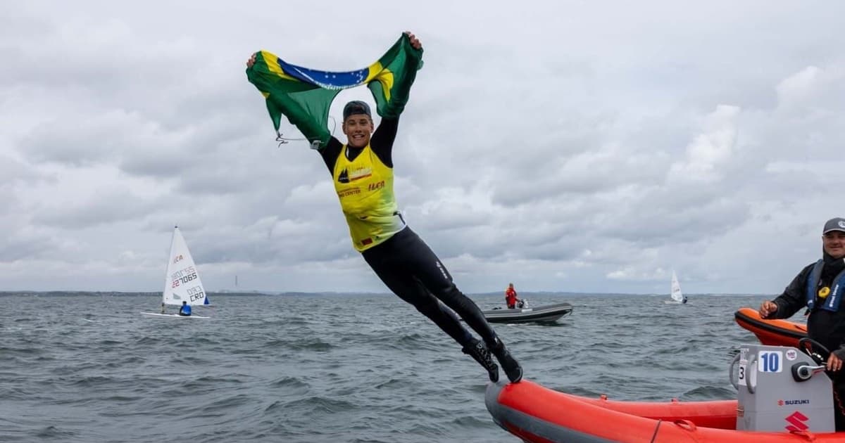 Filho de Robert Scheidt vence Mundial Juvenil de Vela
