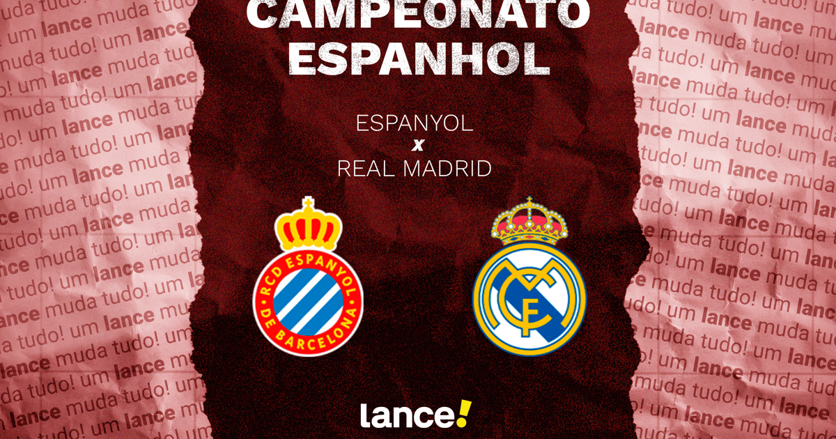 Espanyol x Real Madrid: onde assistir, horário e prováveis escalações ao jogo de La Liga