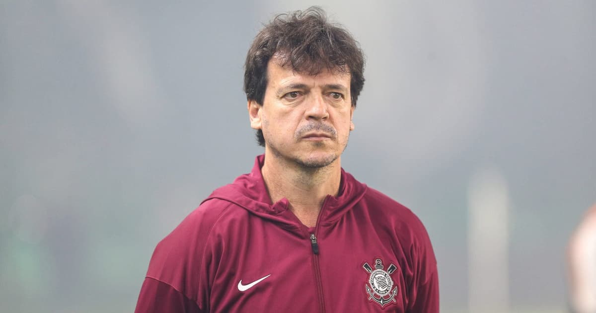 Fernando Diniz reencontra o Santos pela primeira vez no Corinthians